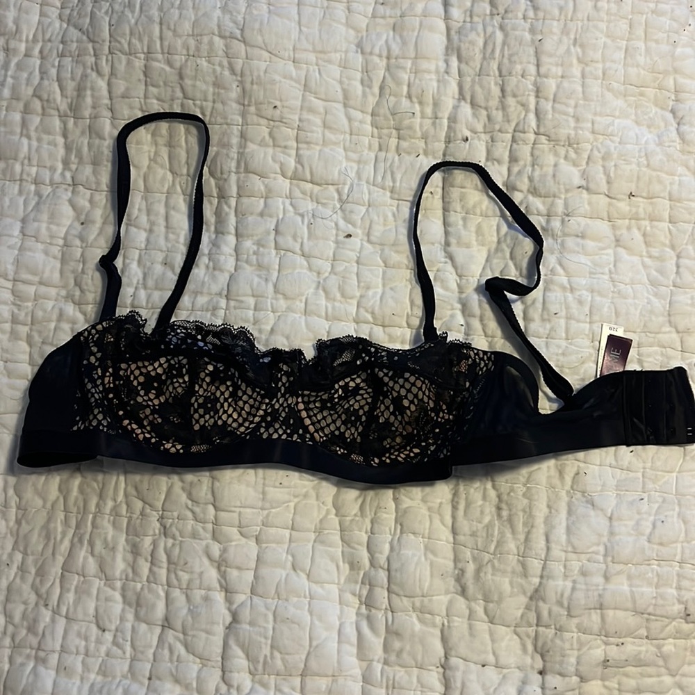 AdoreMe black lace bra
